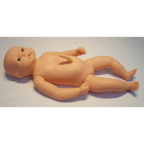 高级出生婴儿附脐带模型(男婴女婴任选柔软型