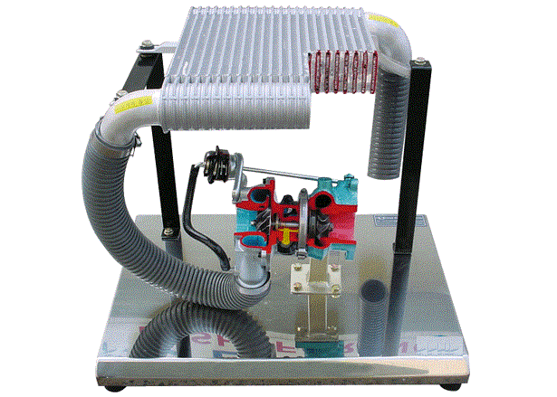 涡轮增压系统解剖模型