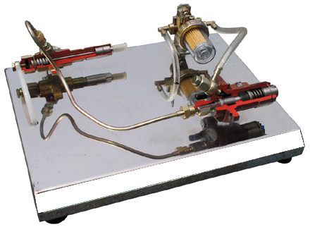 手动输油泵解剖模型